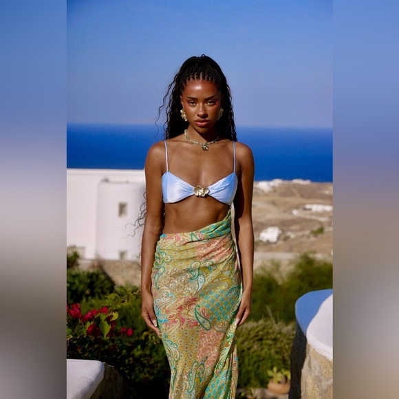 Bydee Athens Dress in Zephyrus, xs maxi extra small like new! - Picture 6 of 17